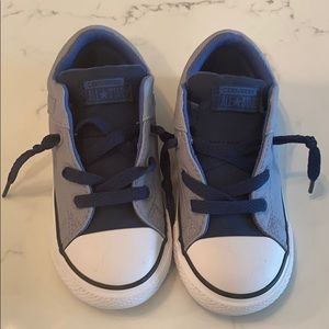 Boys Converse slip on shoes size 9